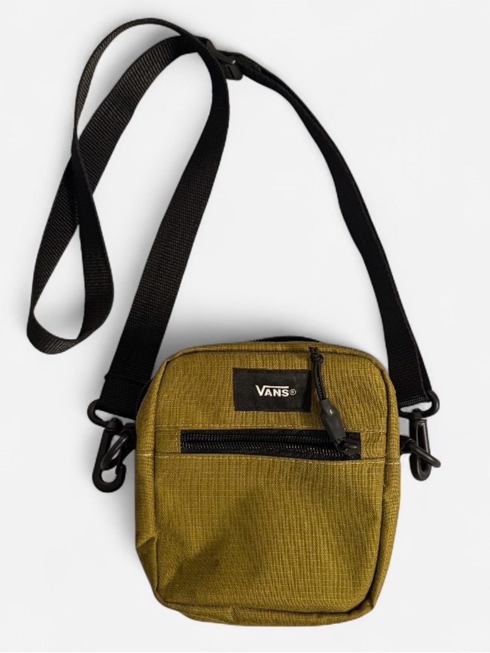Vans Olive Green Mini Crossbody with Black Strap